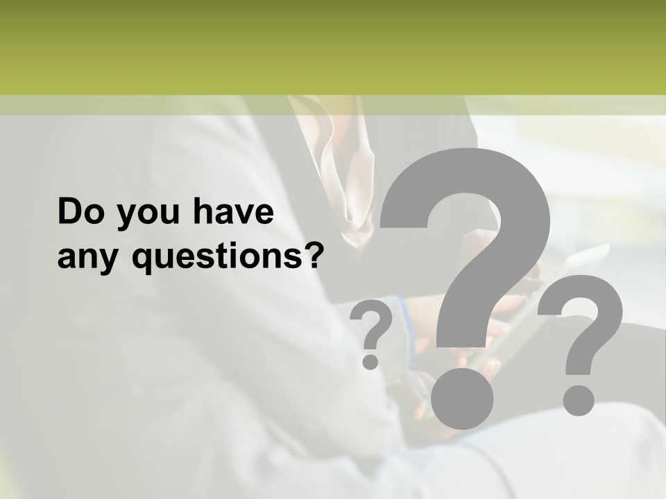 Informal Vertical Copy Space PowerPoint Template