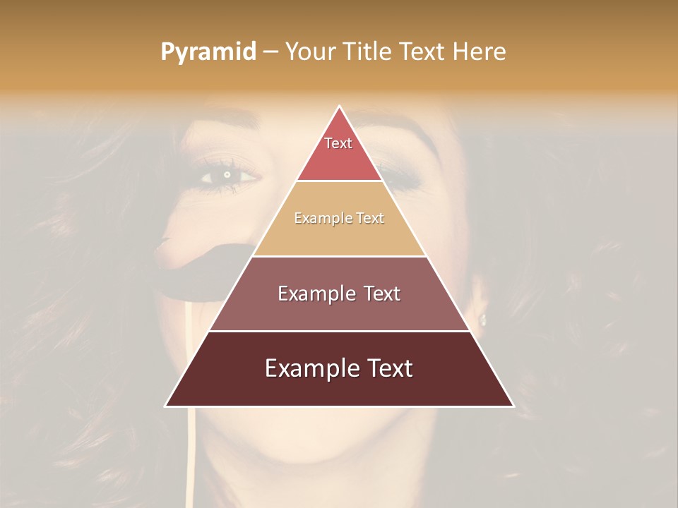 Teeth Dress Make Up PowerPoint Template