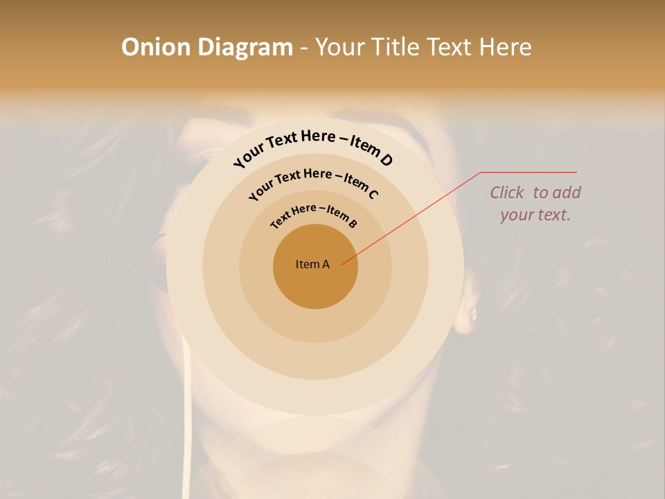 Teeth Dress Make Up PowerPoint Template