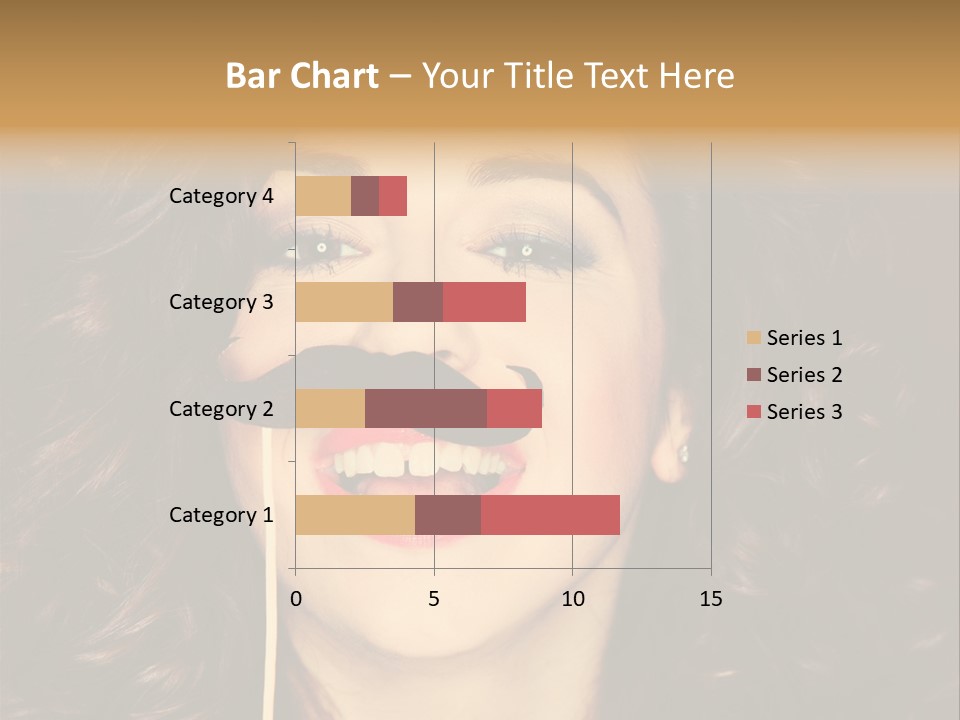 Teeth Dress Make Up PowerPoint Template