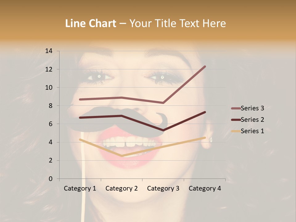 Teeth Dress Make Up PowerPoint Template