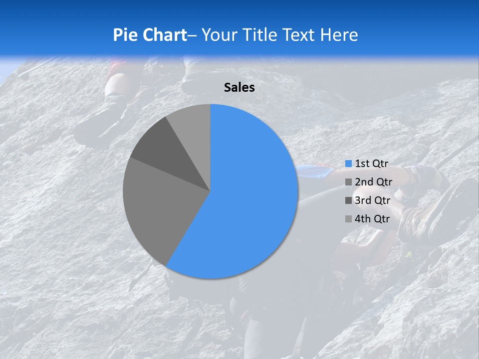 Outdoor Climbing Alpen PowerPoint Template