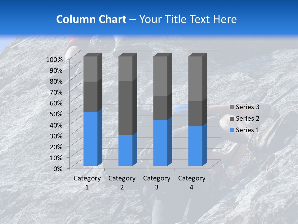 Outdoor Climbing Alpen PowerPoint Template