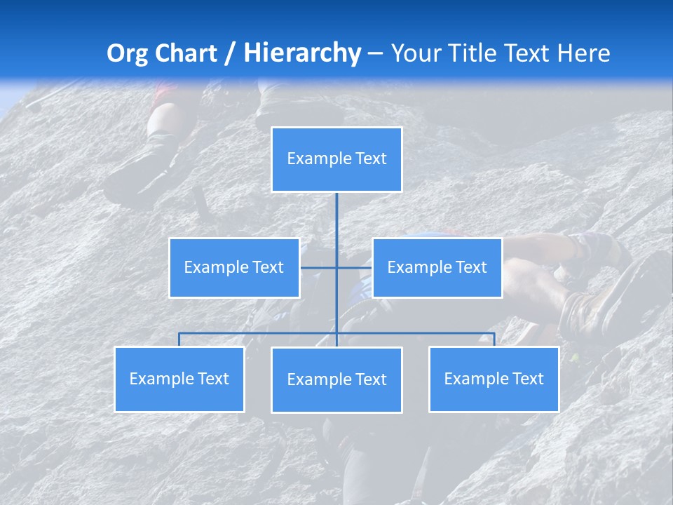 Outdoor Climbing Alpen PowerPoint Template