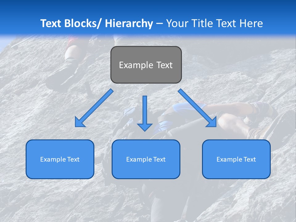 Outdoor Climbing Alpen PowerPoint Template