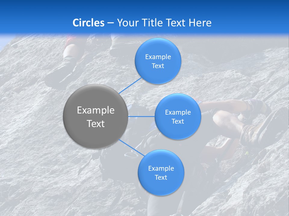 Outdoor Climbing Alpen PowerPoint Template