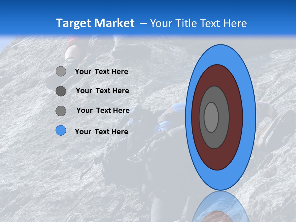 Outdoor Climbing Alpen PowerPoint Template