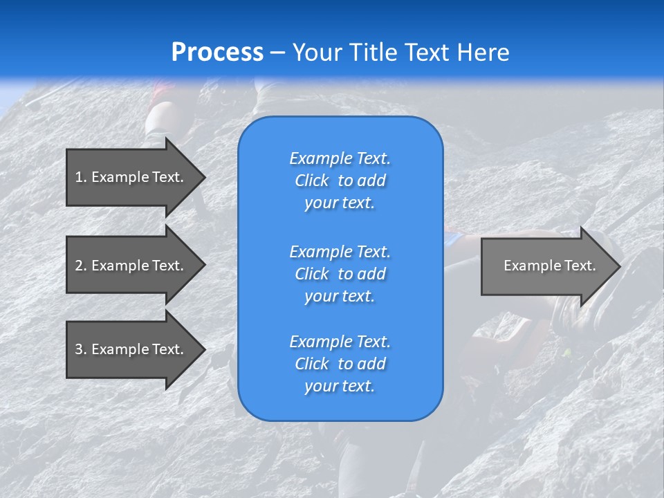 Outdoor Climbing Alpen PowerPoint Template