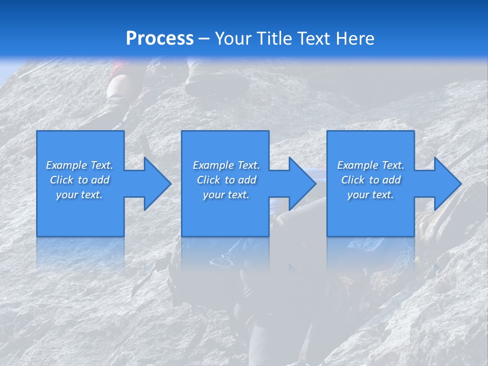Outdoor Climbing Alpen PowerPoint Template
