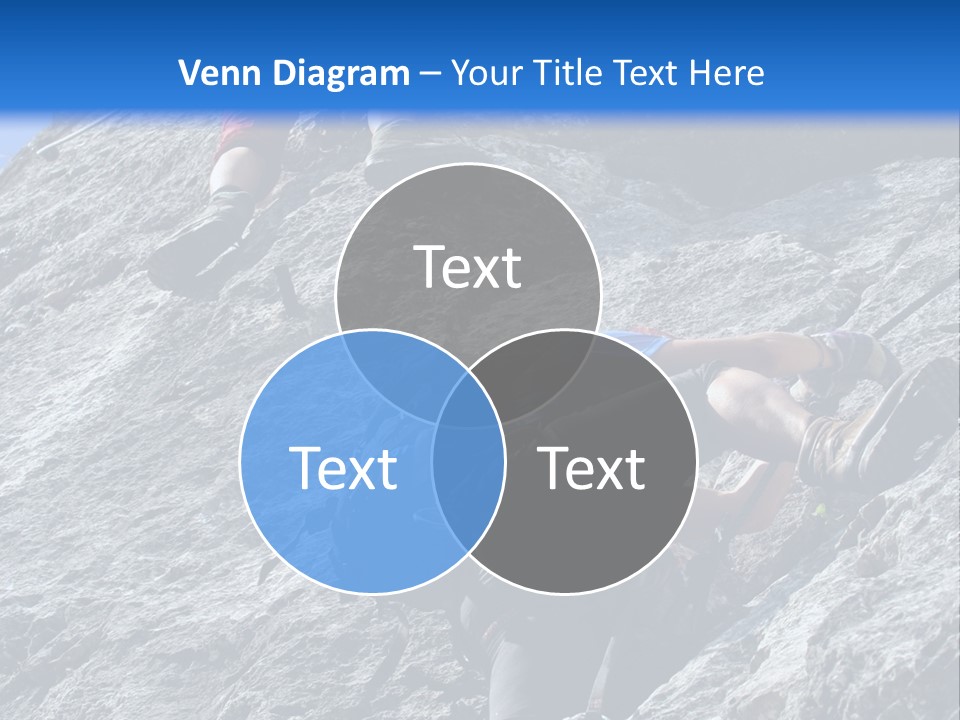 Outdoor Climbing Alpen PowerPoint Template
