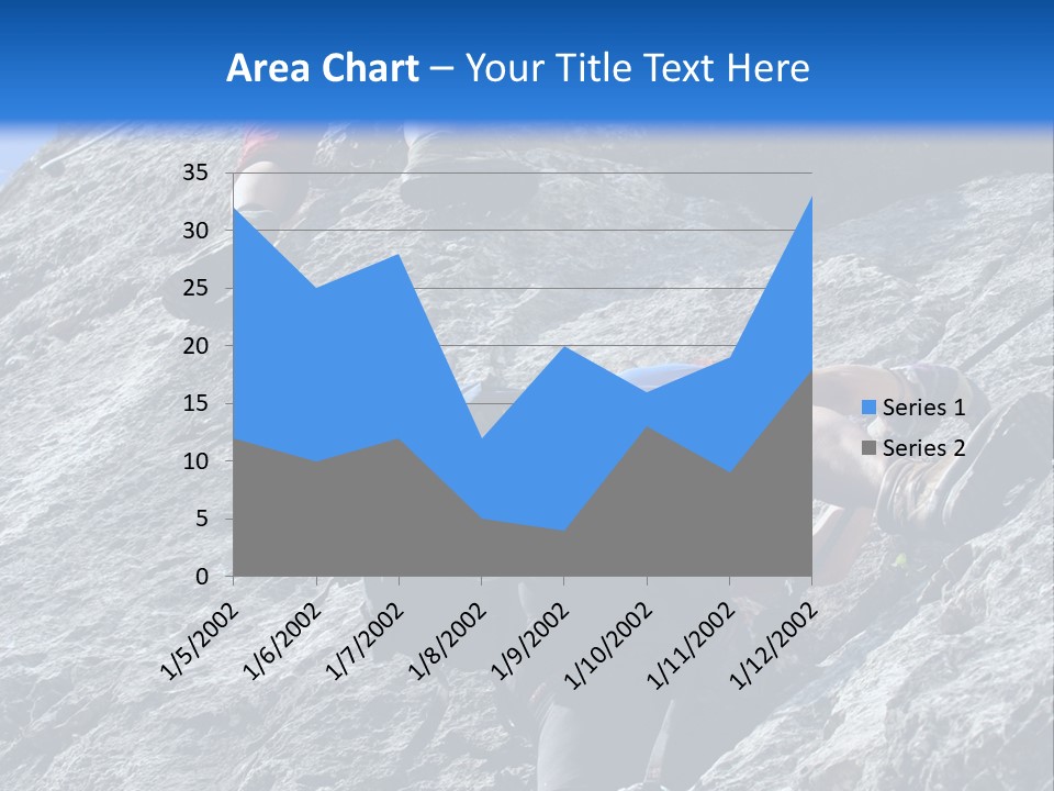 Outdoor Climbing Alpen PowerPoint Template