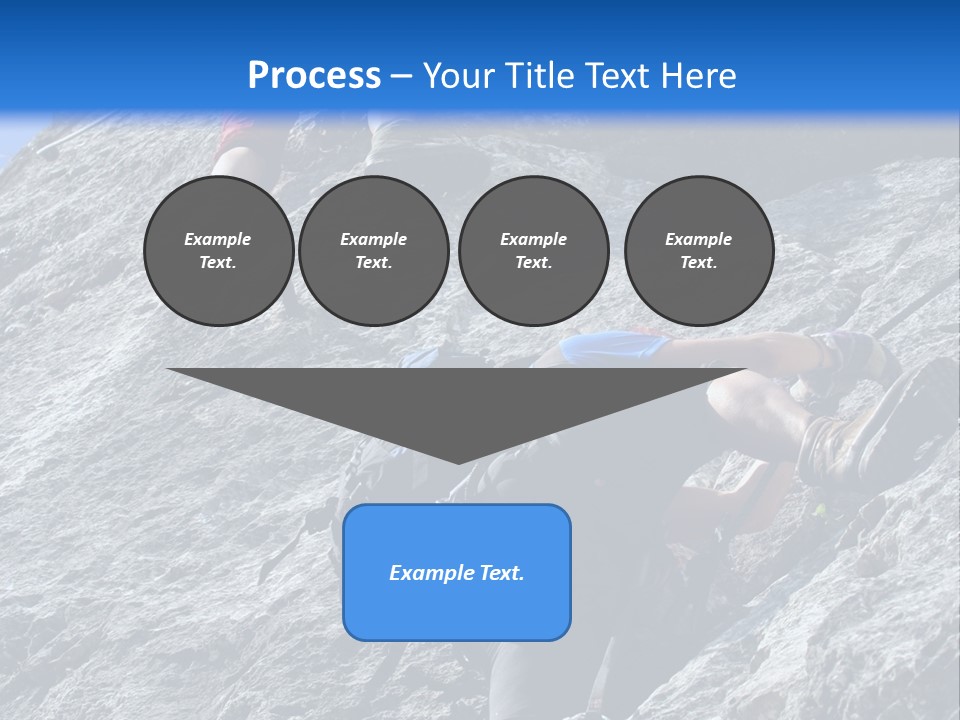 Outdoor Climbing Alpen PowerPoint Template