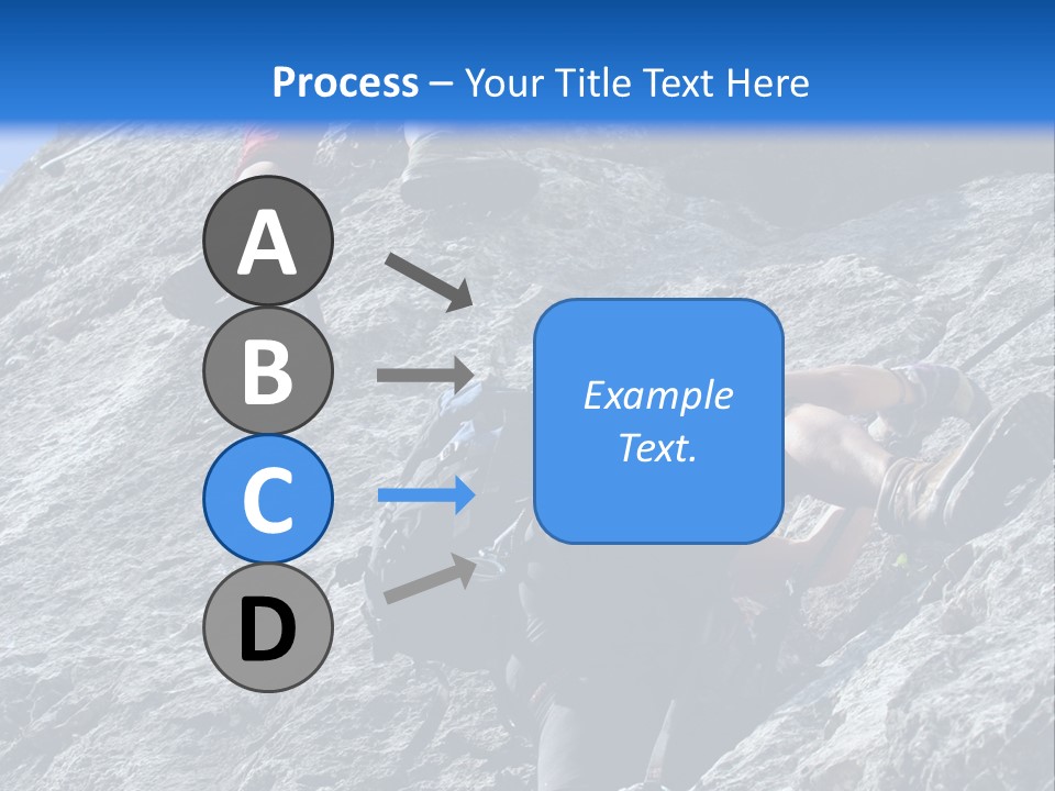 Outdoor Climbing Alpen PowerPoint Template