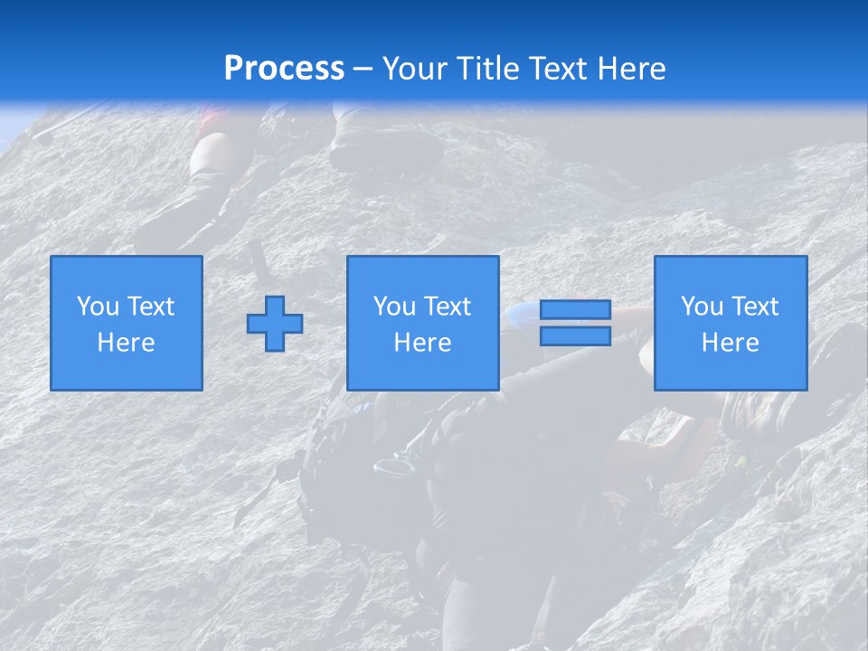 Outdoor Climbing Alpen PowerPoint Template