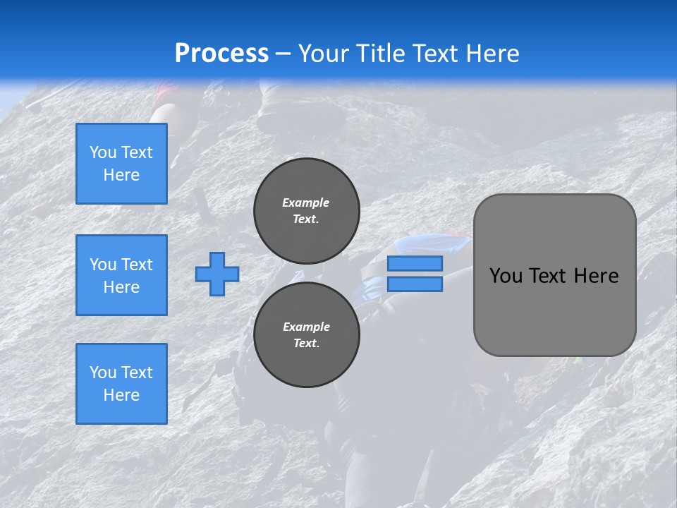 Outdoor Climbing Alpen PowerPoint Template