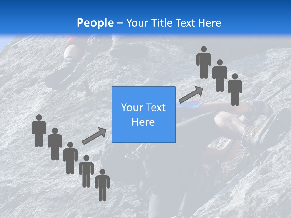 Outdoor Climbing Alpen PowerPoint Template
