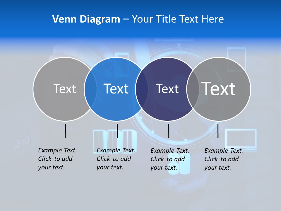 Computer Hand Concept PowerPoint Template