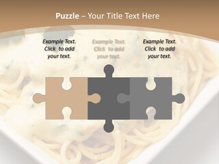 Plate Butter Sauce PowerPoint Template