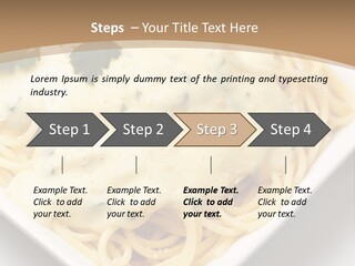 Plate Butter Sauce PowerPoint Template