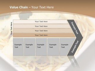 Plate Butter Sauce PowerPoint Template