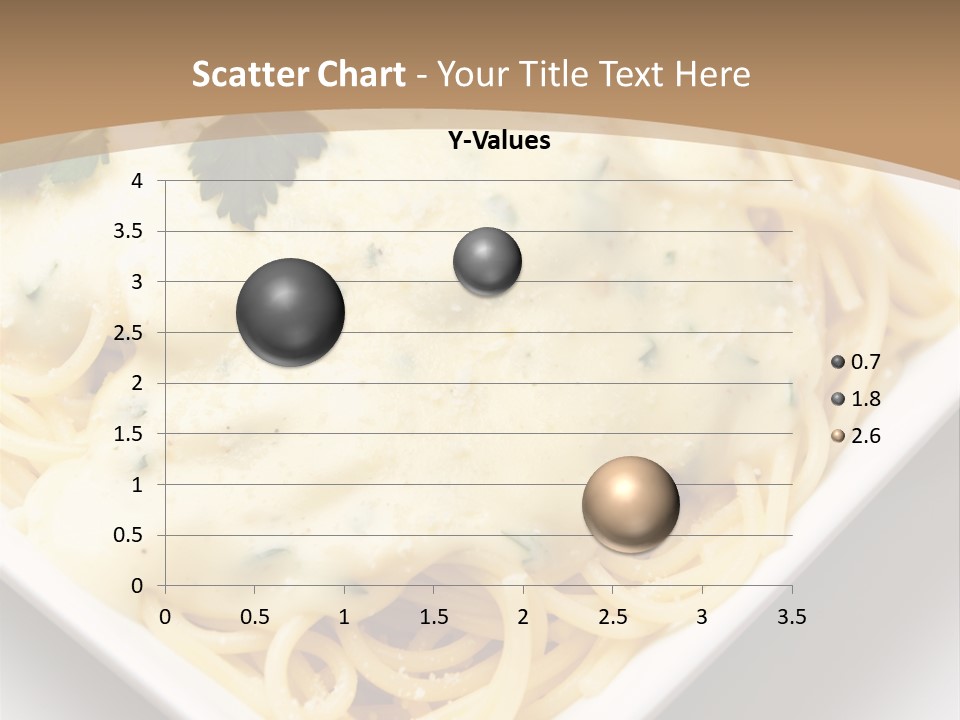 Plate Butter Sauce PowerPoint Template
