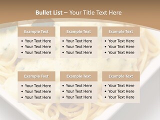 Plate Butter Sauce PowerPoint Template