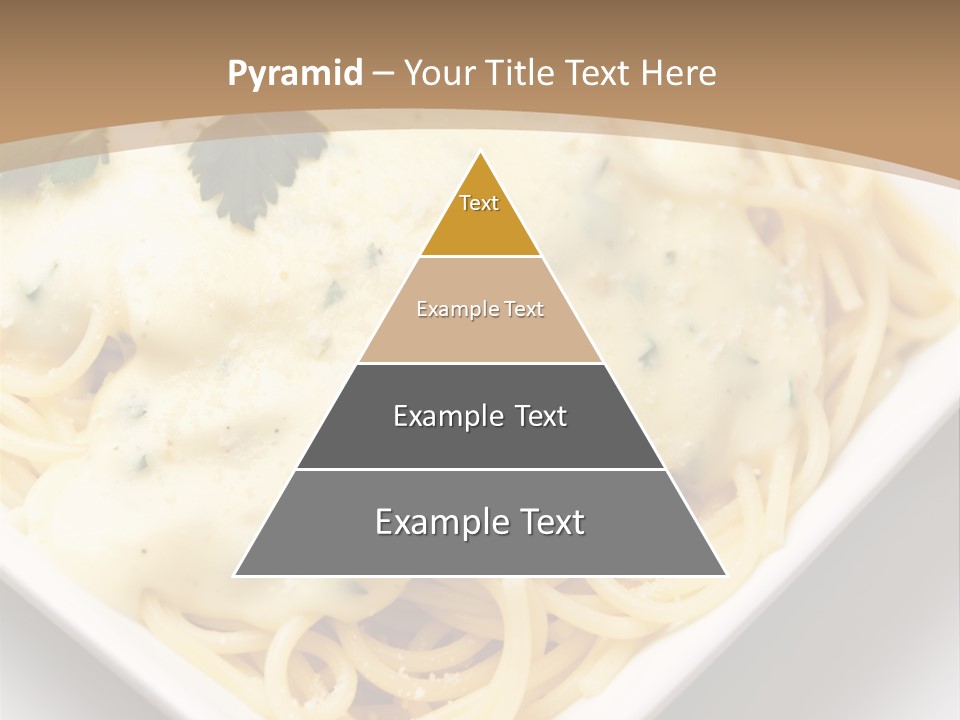 Plate Butter Sauce PowerPoint Template