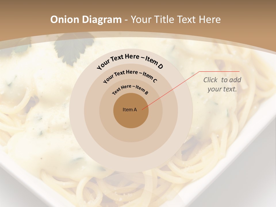 Plate Butter Sauce PowerPoint Template