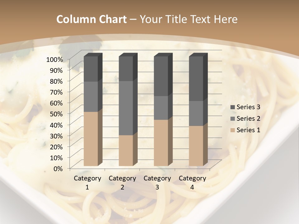 Plate Butter Sauce PowerPoint Template