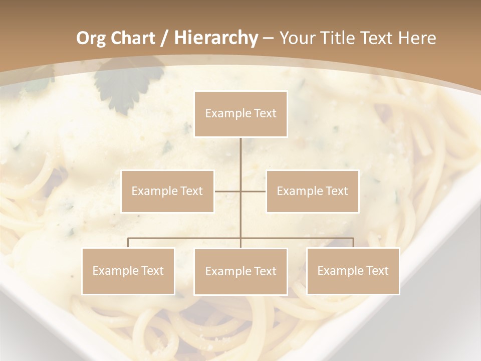Plate Butter Sauce PowerPoint Template