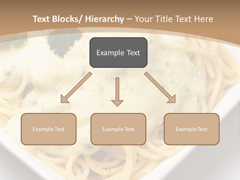 Plate Butter Sauce PowerPoint Template