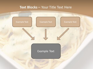 Plate Butter Sauce PowerPoint Template