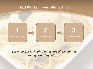 Plate Butter Sauce PowerPoint Template