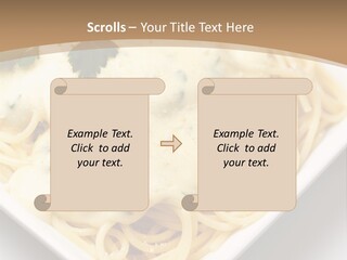 Plate Butter Sauce PowerPoint Template