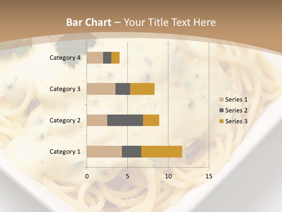 Plate Butter Sauce PowerPoint Template