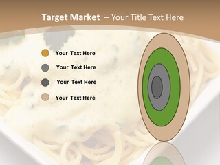 Plate Butter Sauce PowerPoint Template