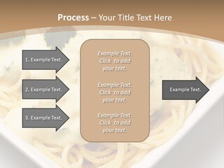Plate Butter Sauce PowerPoint Template