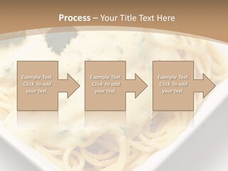 Plate Butter Sauce PowerPoint Template
