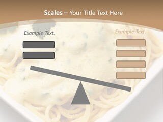 Plate Butter Sauce PowerPoint Template