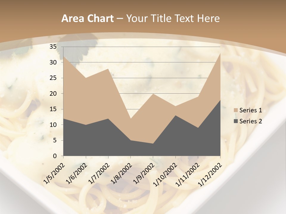 Plate Butter Sauce PowerPoint Template