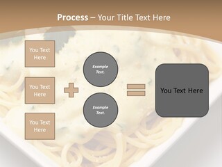 Plate Butter Sauce PowerPoint Template