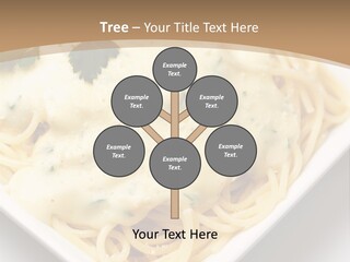 Plate Butter Sauce PowerPoint Template