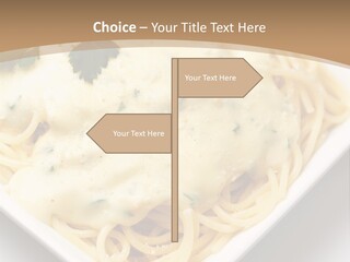 Plate Butter Sauce PowerPoint Template