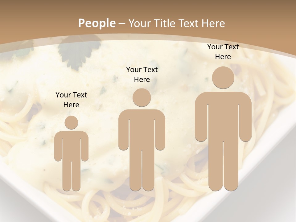 Plate Butter Sauce PowerPoint Template