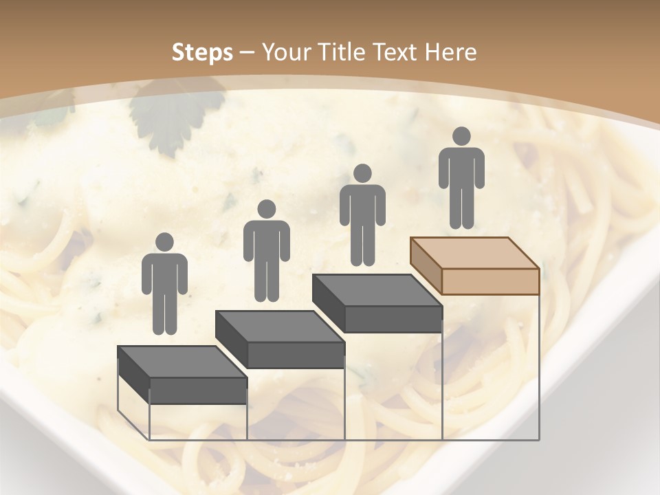 Plate Butter Sauce PowerPoint Template