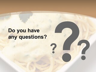 Plate Butter Sauce PowerPoint Template