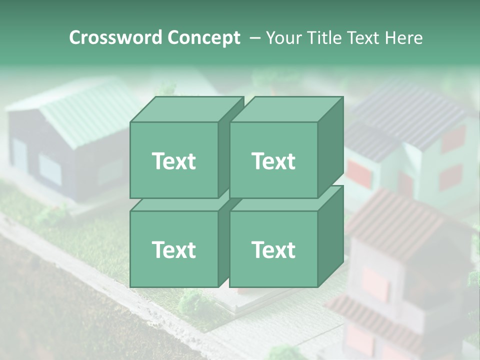 Dwell Miniature Toy PowerPoint Template