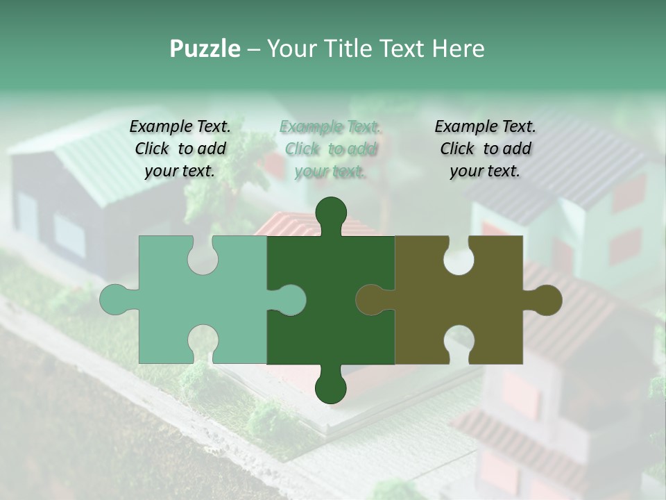 Dwell Miniature Toy PowerPoint Template