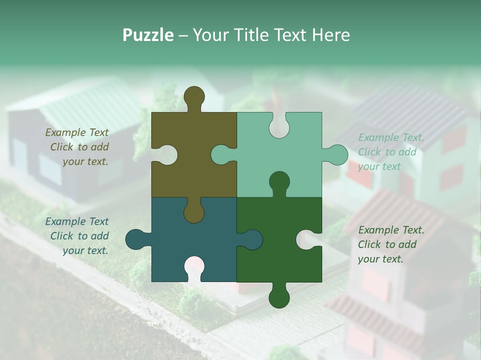 Dwell Miniature Toy PowerPoint Template