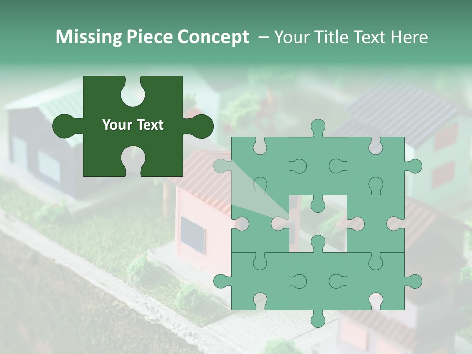 Dwell Miniature Toy PowerPoint Template